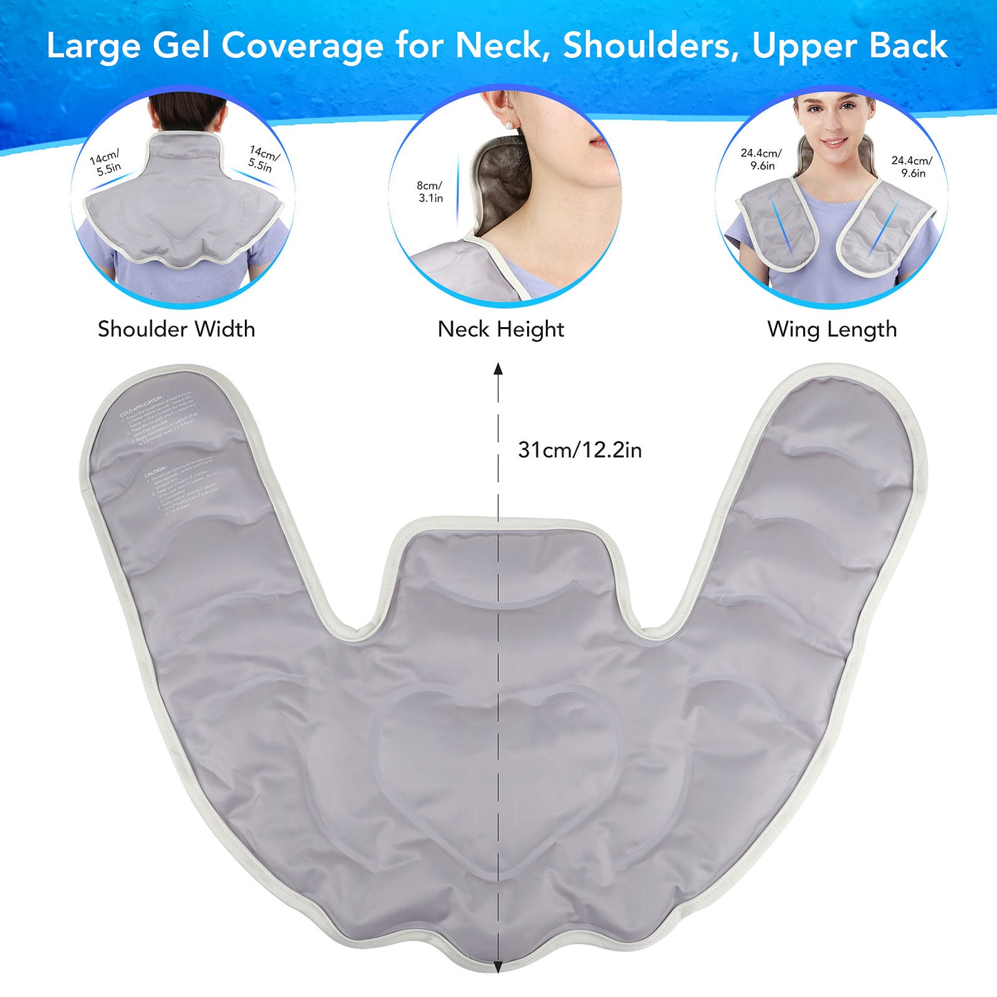 Hailicare Cold And Hot Compress for Shoulder And Neck